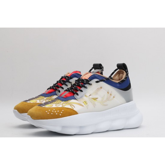 Versace Chain Reaction Multi-Color Rubber Suede