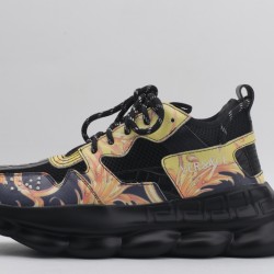 Versace Chain Reaction Black Yellow Multicolor