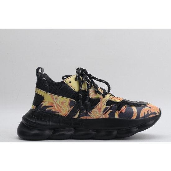 Versace Chain Reaction Black Yellow Multicolor