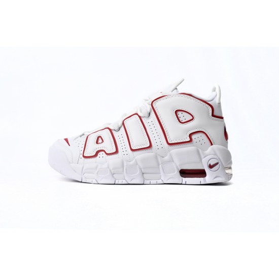 Nike Air More Uptempo 'White Varsity Red' 2021 DJ5988-100