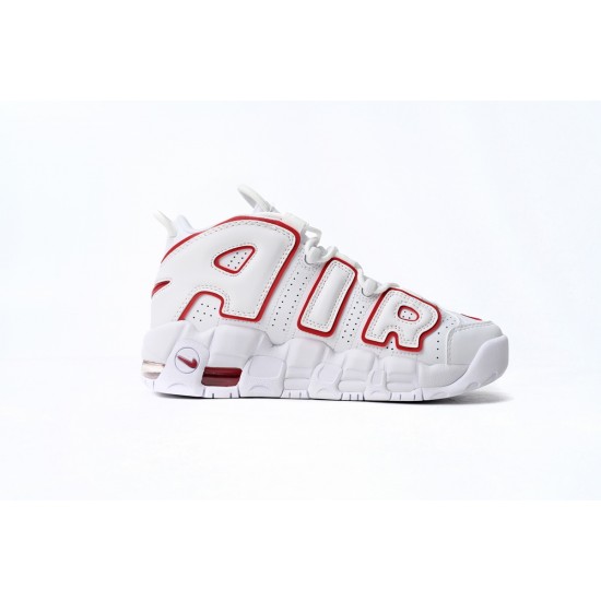 Nike Air More Uptempo 'White Varsity Red' 2021 DJ5988-100