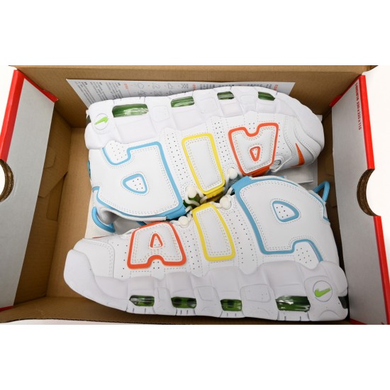 Nike Air More Uptempo GS 'White Multi' FJ4624-100