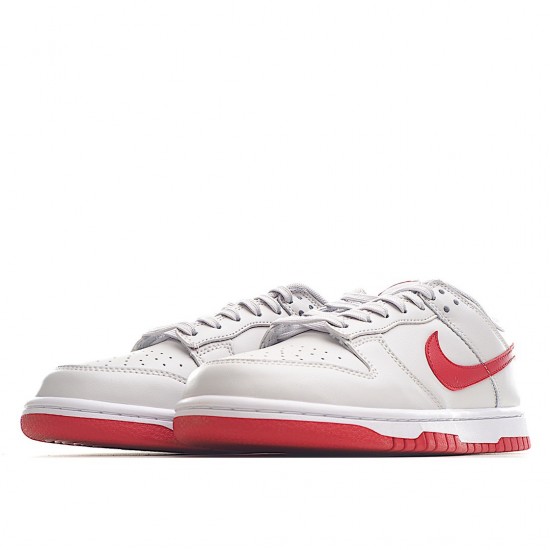 Nike Dunk Low 'Vast Grey Varsity Red' FJ0832-011