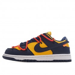 Nike Off-White x Dunk Low 'University Gold' CT0856-700