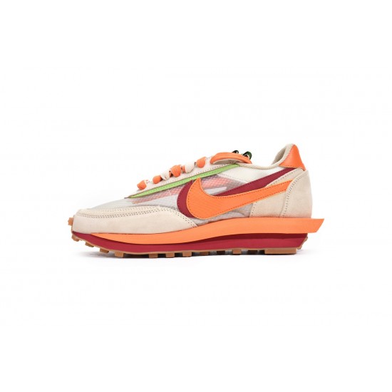 Nike sacai x Clot x LDWaffle 'Net Orange Blaze' DH1347-100