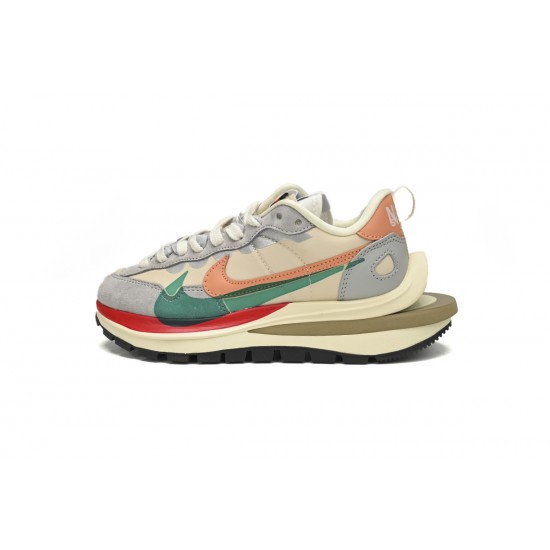 Nike sacai x VaporWaffle Beige Orange Green DD1875-107