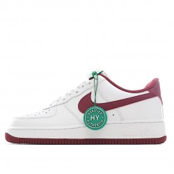 Nike Air Force 1 '07 "White & Team Red" FV5948-105