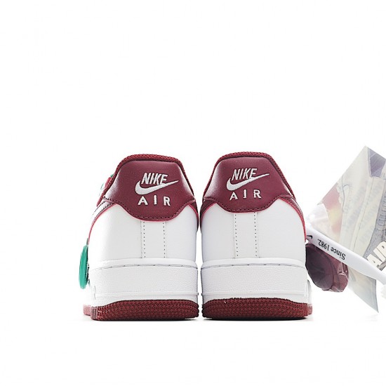 Nike Air Force 1 '07 "White & Team Red" FV5948-105