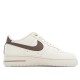 Nike Air Force 1 White Brown DQ7658-102