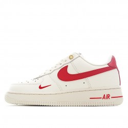 Nike Air Force 1 White Red DQ7658-105