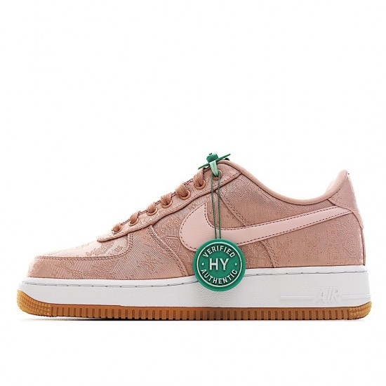 Nike CLOT x Air Force 1 Low Premium 'Rose Gold Silk' CJ5290-600