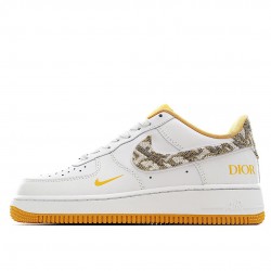 Nike Air Force 1 Low x Dior White Tour Yellow DR6239-838