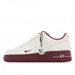 Nike Air Force 1 '07 SE '40th Anniversary - Sail Team Red' DQ7582-100