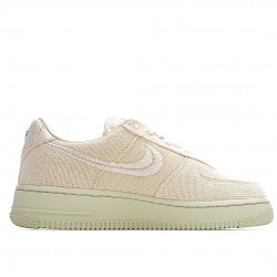 Nike Stussy x Air Force 1 Low 'Fossil' CZ9084-200