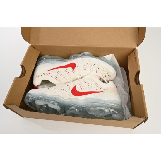 Nike Air VaporMax 2023 Flyknit 'Sail Track Red' DV6840-102