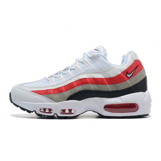 Nike Air Max 95 'White Varsity Red' DQ3430-001