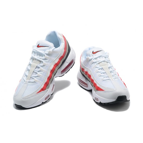 Nike Air Max 95 'White Varsity Red' DQ3430-001