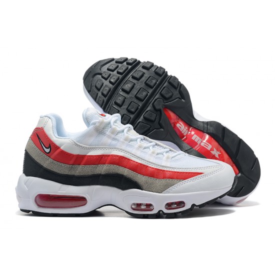 Nike Air Max 95 'White Varsity Red' DQ3430-001