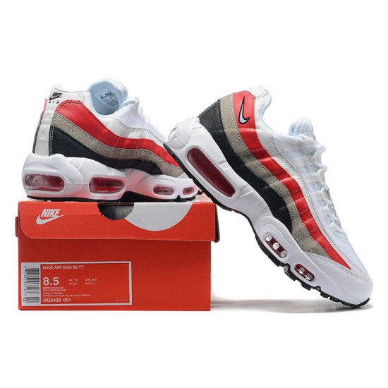 Nike Air Max 95 'White Varsity Red' DQ3430-001