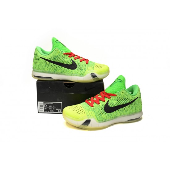 Nike Kobe 10 Elite 'Grinch' iD 802817-901