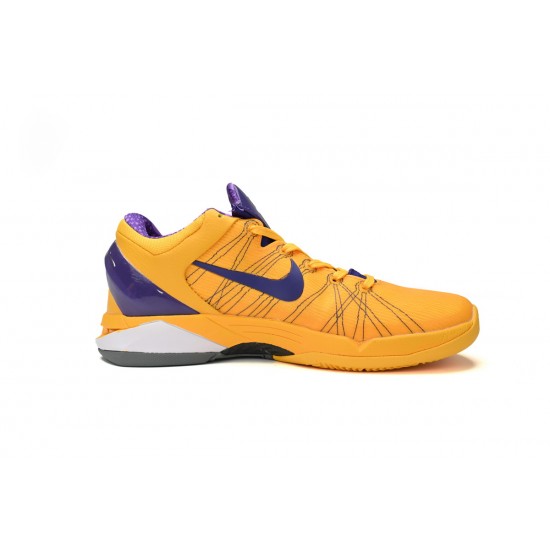 Nike Zoom Kobe 7 Yellow Purple 488370-501 