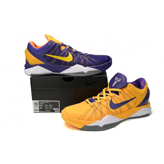 Nike Zoom Kobe 7 Yellow Purple 488370-501 