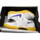 Nike Kobe 8 White/Purple-Yellow 555035-101