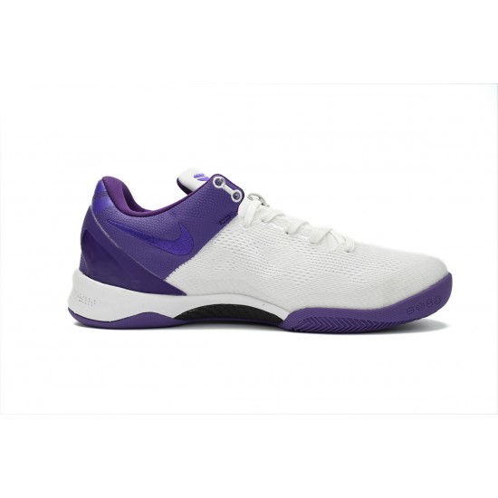 Nike Kobe 8 White Purple FQ3549-100