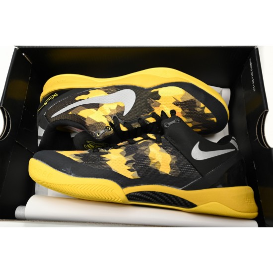 Nike Kobe 8 XDR 'Black Yellow' 555286-077