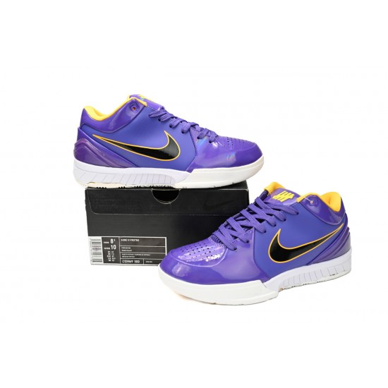 Nike Undefeated x Kobe 4 Protro 'Court Purple' CQ3869-500