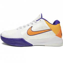 Nike Zoom Kobe 5 White/Golden/Purple 386430-102