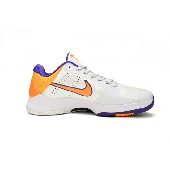 Nike Zoom Kobe 5 White/Golden/Purple 386430-102