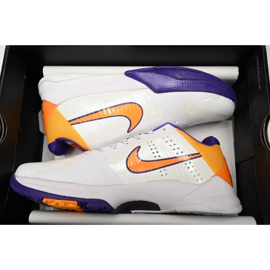 Nike Zoom Kobe 5 White/Golden/Purple 386430-102