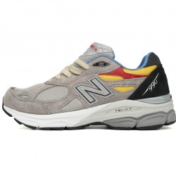 New Balance Bodega x 990v3 M990TS3 Grey Red Blue