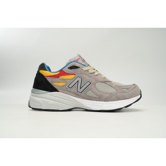 New Balance Bodega x 990v3 M990TS3 Grey Red Blue