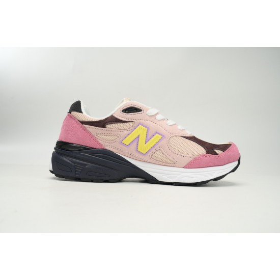 New Balance Bodega x 990v3 Pink Yellow M990GV3