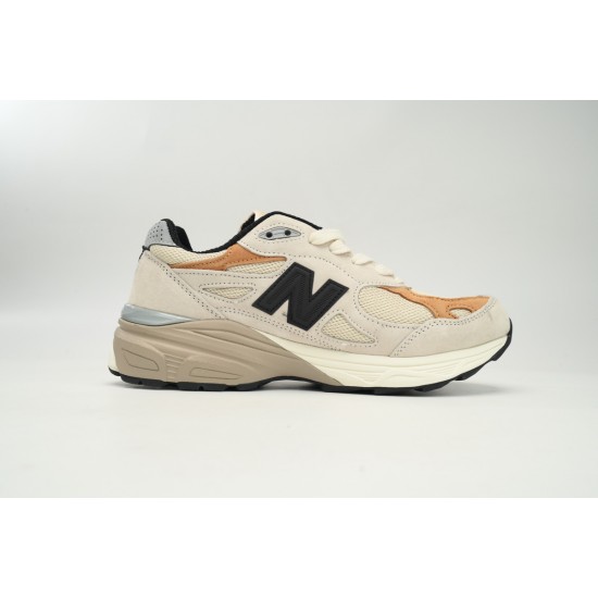 New Balance JJJJound x 990v3 Cream Black Orange M990GD3