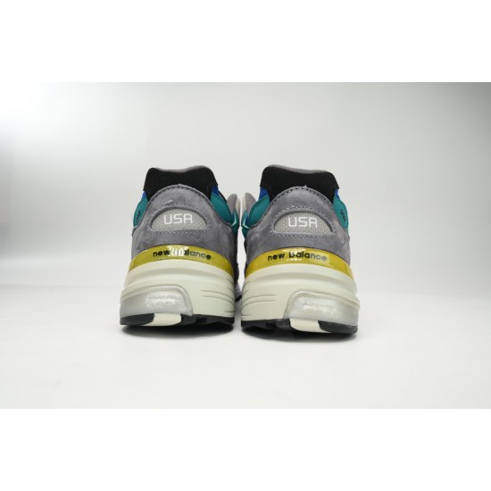 New Balance Billy's x 992 Made in USA 'Grey Blue Teal' M992RR