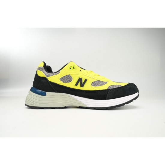 New Balance 992 Black Grey Yellow M992FG