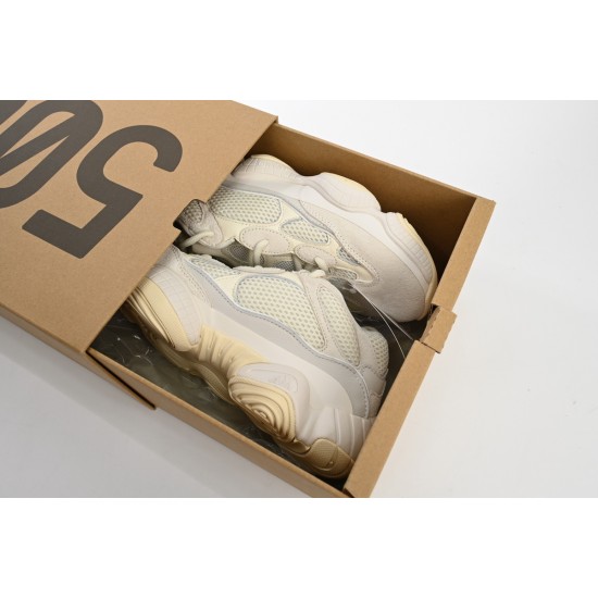 ADIDAS YEEZY 500 'BONE WHITE' FV3573