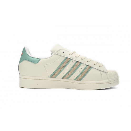 Adidas Originals Superstar Shoes 'Core White Wonder Beige' IE5880