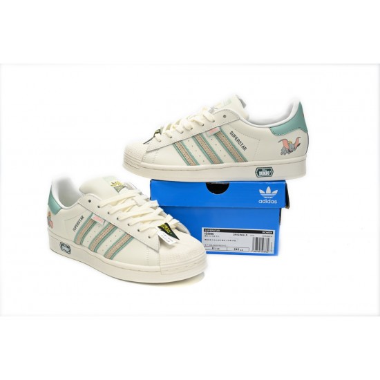 Adidas Originals Superstar Shoes 'Core White Wonder Beige' IE5880