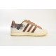 Adidas Originals Superstar Shoes 'White Brown' IG5976