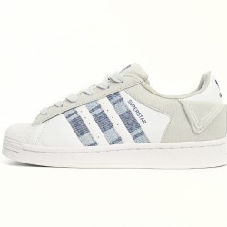 Adidas Originals Superstar Women's 'White Gray Blue' IG3005