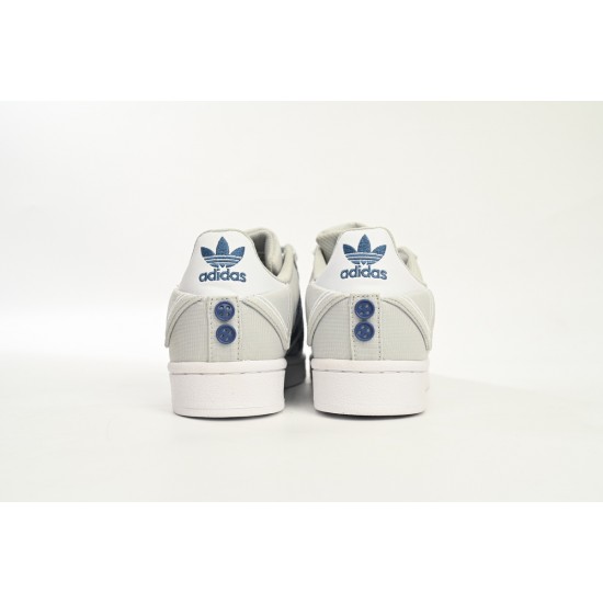 Adidas Originals Superstar Women's 'White Gray Blue' IG3005