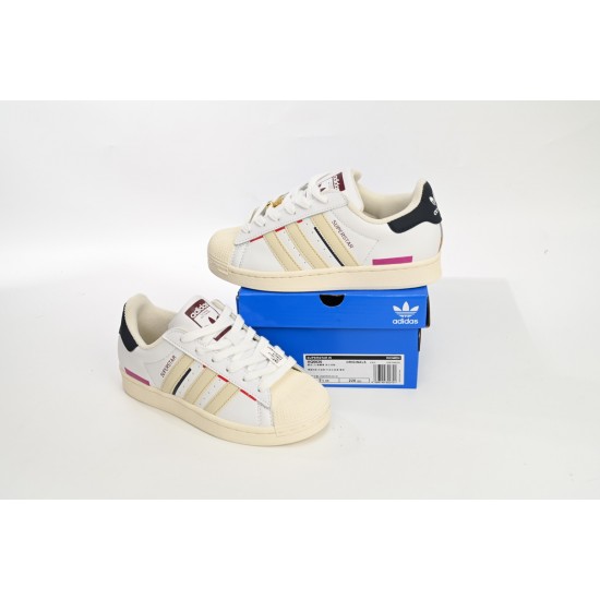 Adidas Originals Superstar Women's ''Cloud White Aluminium' HQ6626