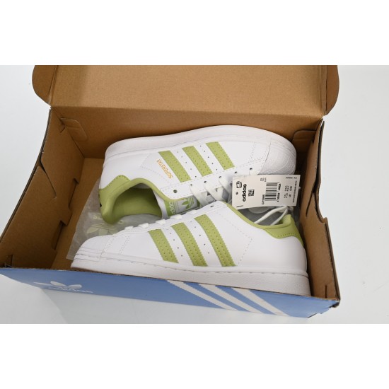 Adidas originals Superstar Women's 'White Magic Lime' GY5986