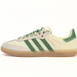 Adidas originals x Wales Bonner Samba 'Cream White Bold Green' GY4344