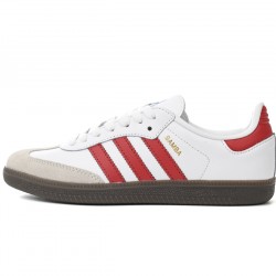 Adidas Samba OG 'White Scarlet' IG1025