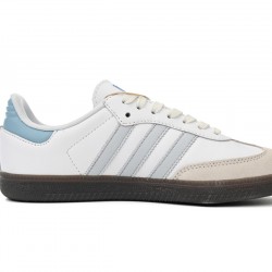 Adidas Samba OG 'White Halo Blue Gum' ID2055